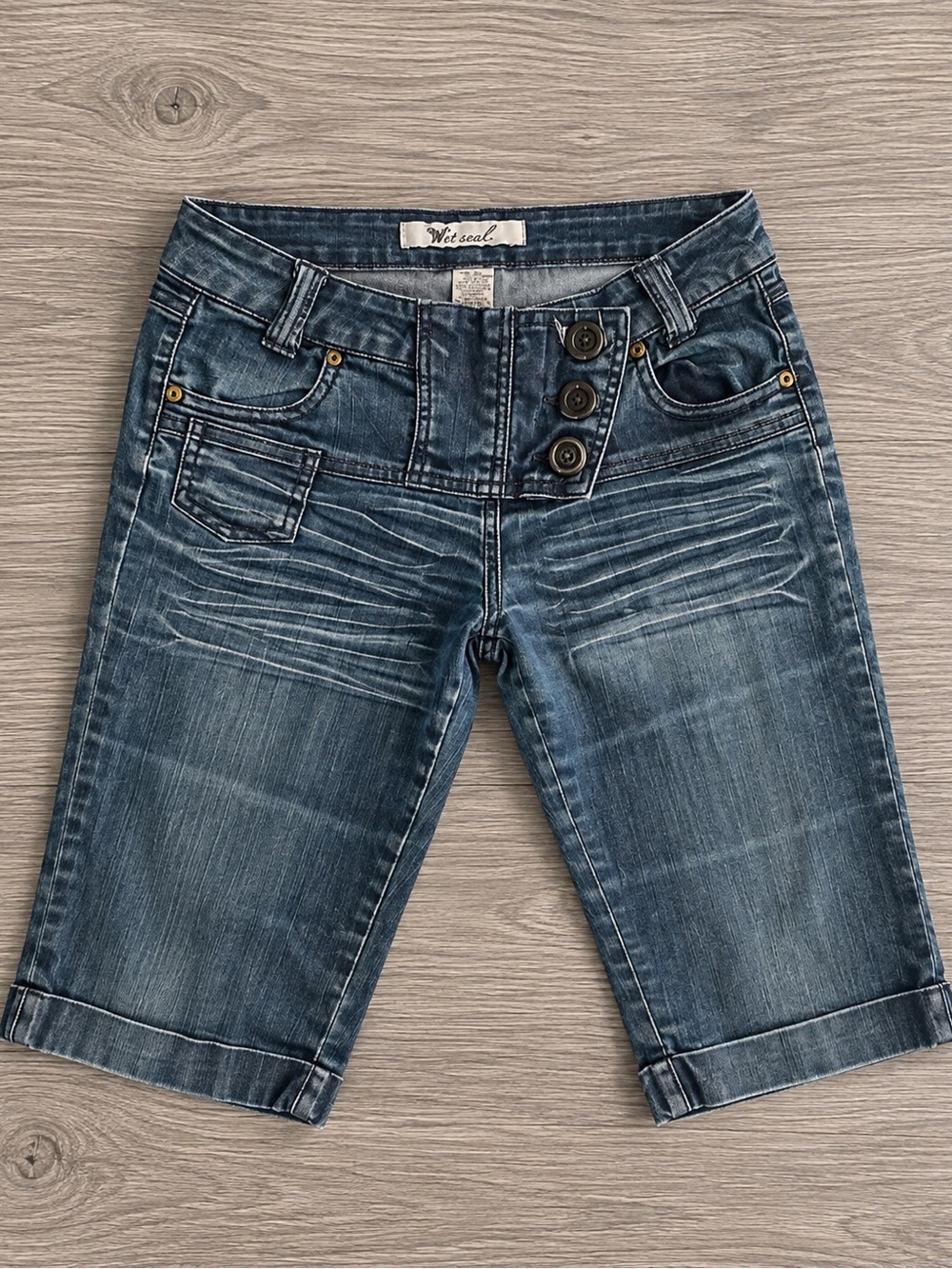 Wet Seal | Bermuda Jeans Shorts: Sz 5